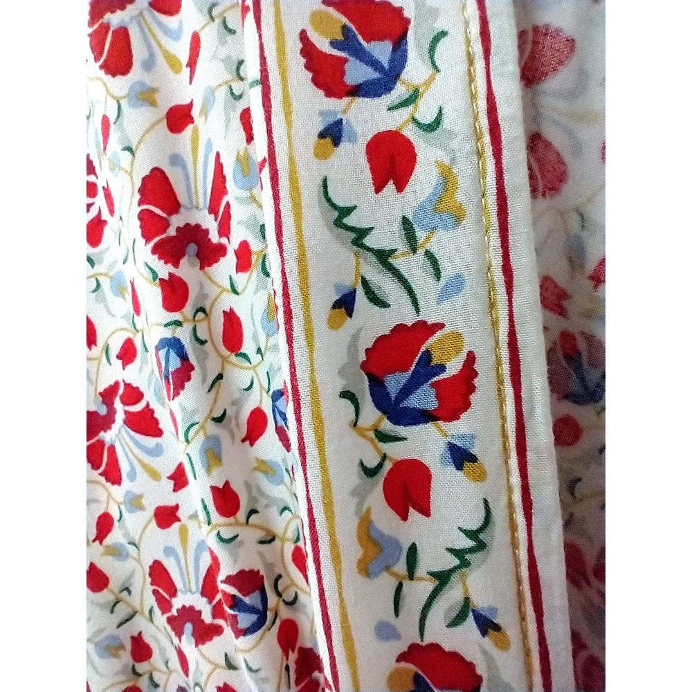 NWOT Max Studio Sundress Boho Indie Folk Cottagecore PA Dutch Floral Pattern 3X - Picture 2 of 5